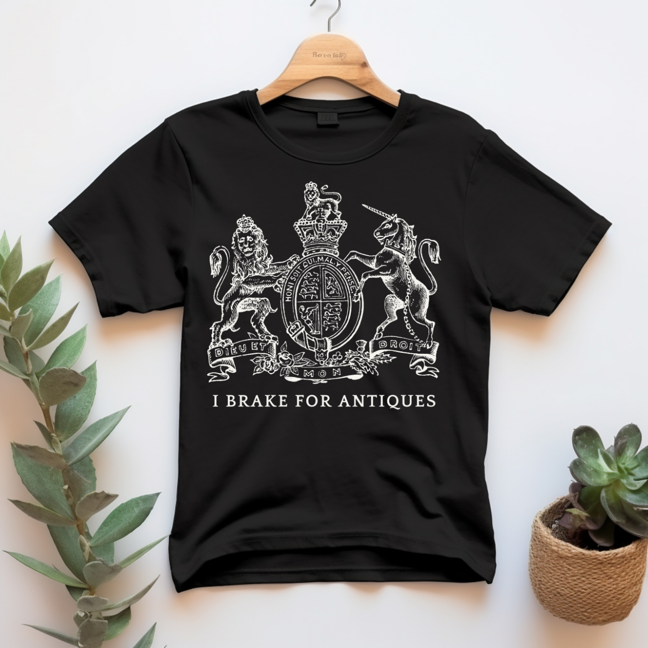 "I brake for antiques" T-shirt