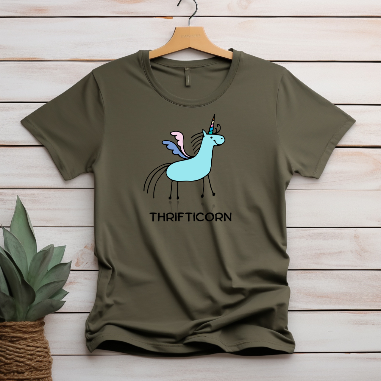 "Thrifticorn" T-shirt