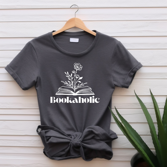 "Bookaholic" T-shirt