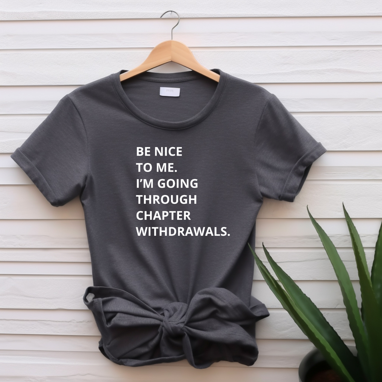 "Be nice to me II" T-shirt