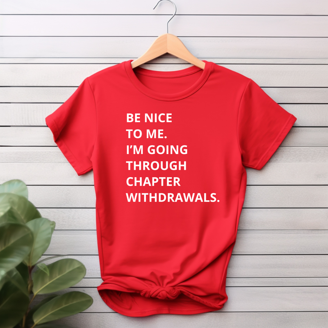 "Be nice to me II" T-shirt
