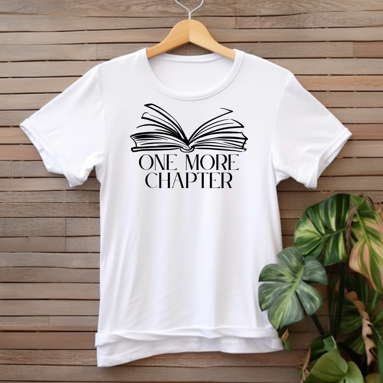 "One more chapter" T-shirt