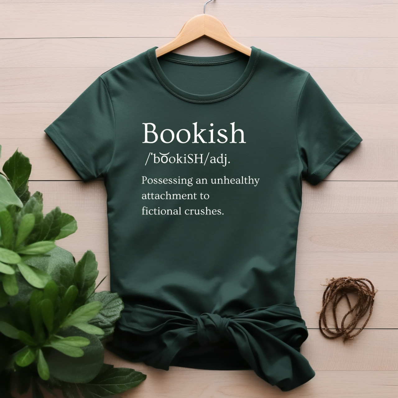"Bookish definition" T-shirt