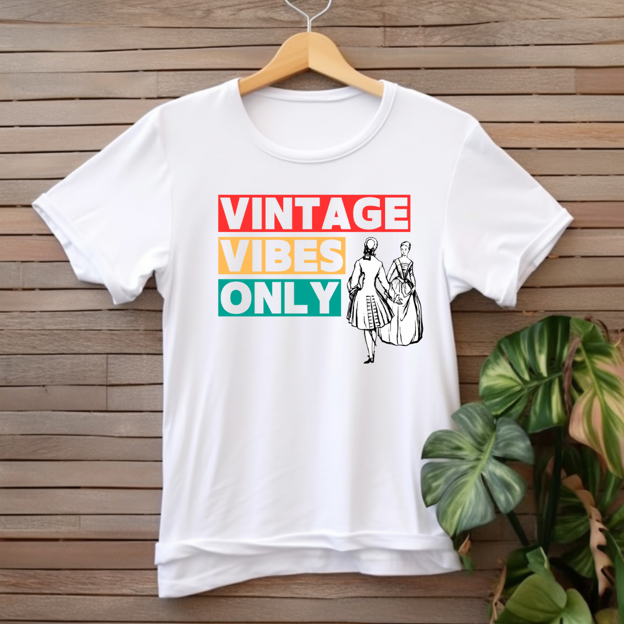 "Vintage Vibes Only" T-shirt