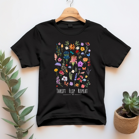 "Thrift Flip Repeat" T-shirt