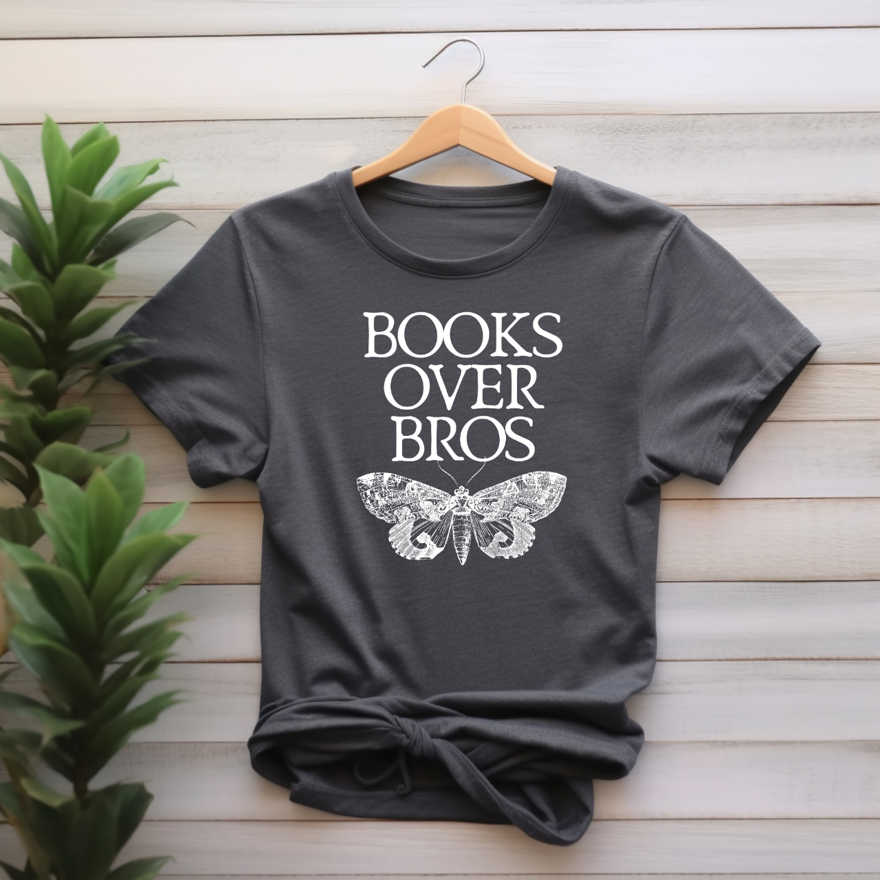 "Books Over Bros" T-shirt