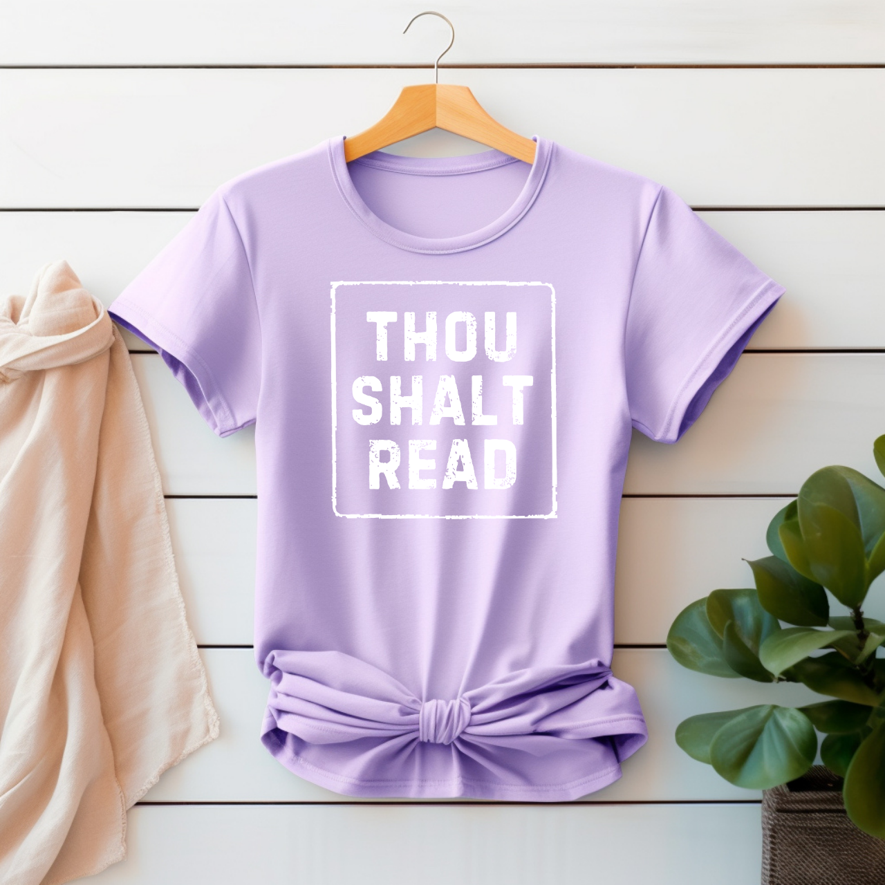 "Thou Shalt Read" T-shirt