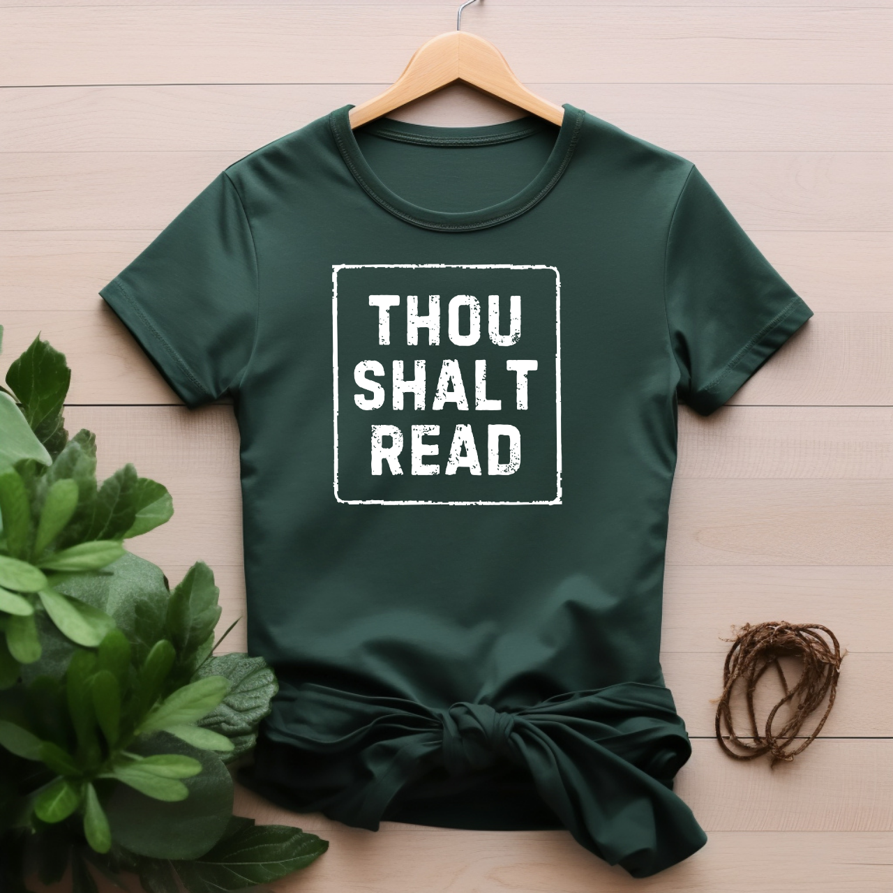 "Thou Shalt Read" T-shirt