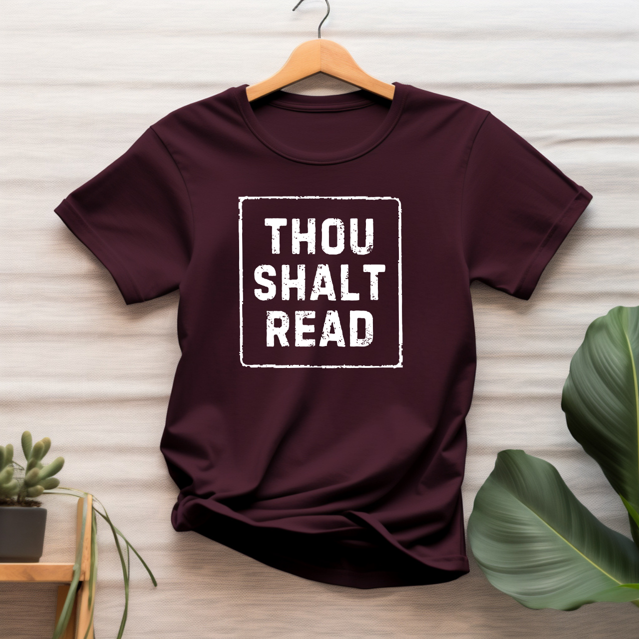 "Thou Shalt Read" T-shirt
