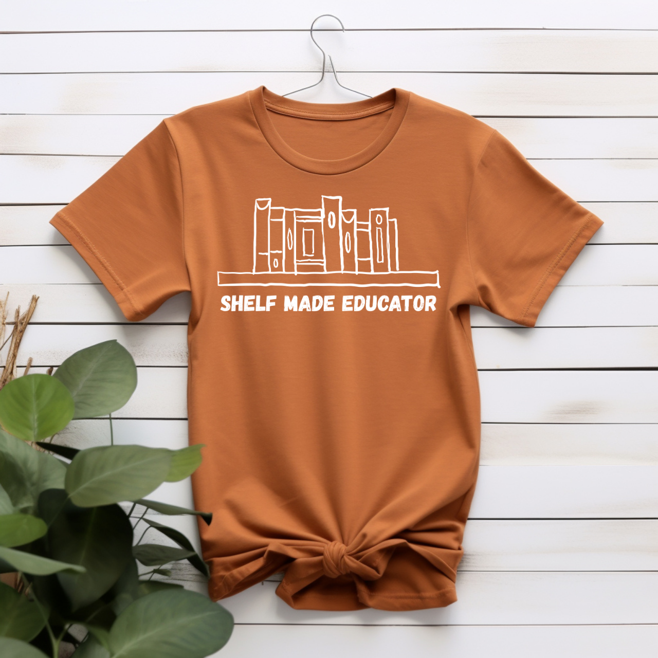 "Shelf Made Educator" T-shirt