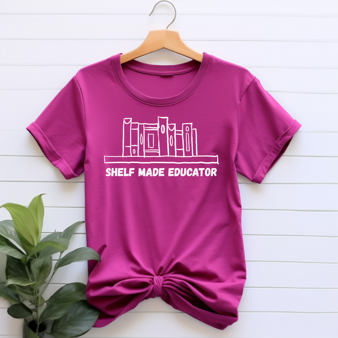"Shelf Made Educator" T-shirt
