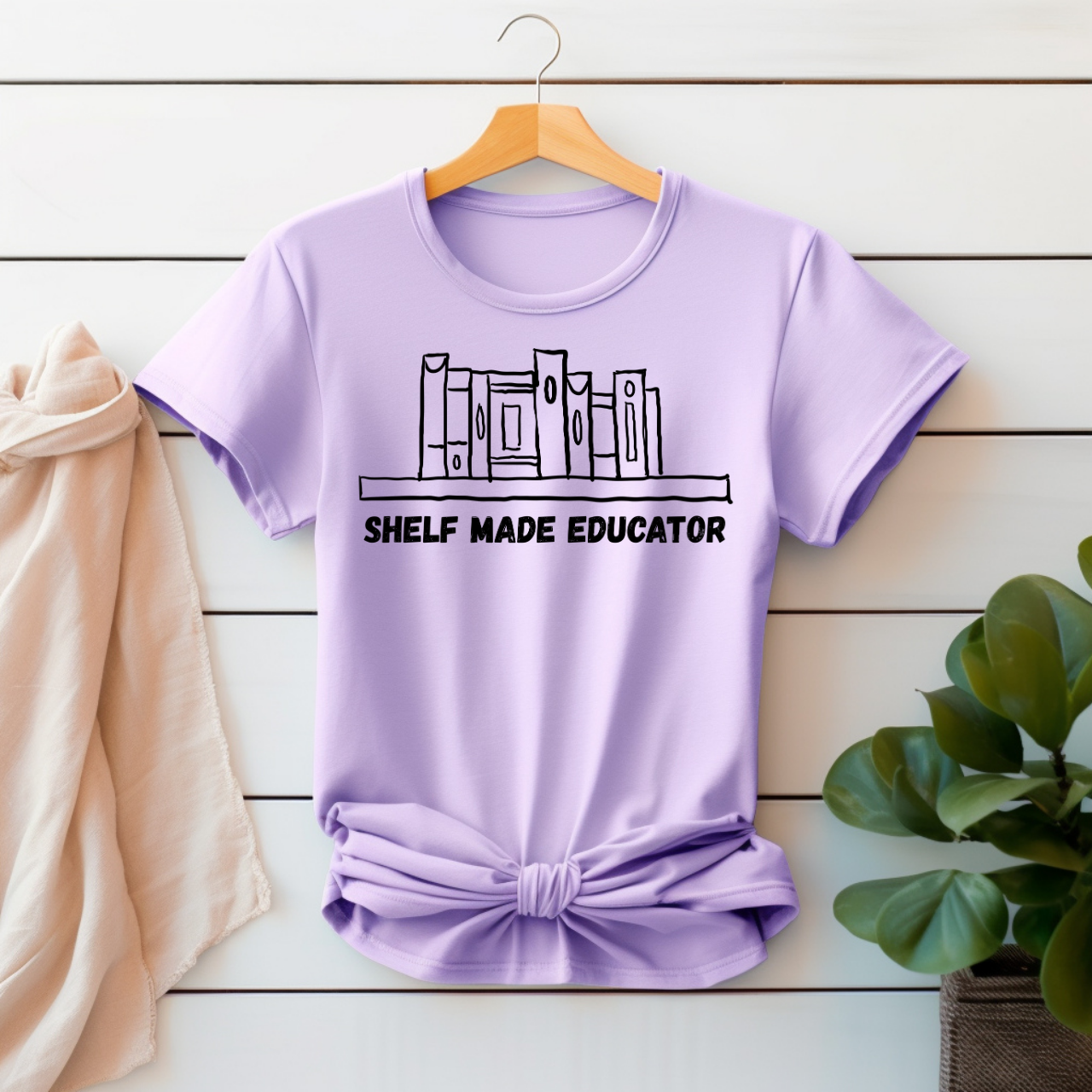 "Shelf Made Educator" T-shirt