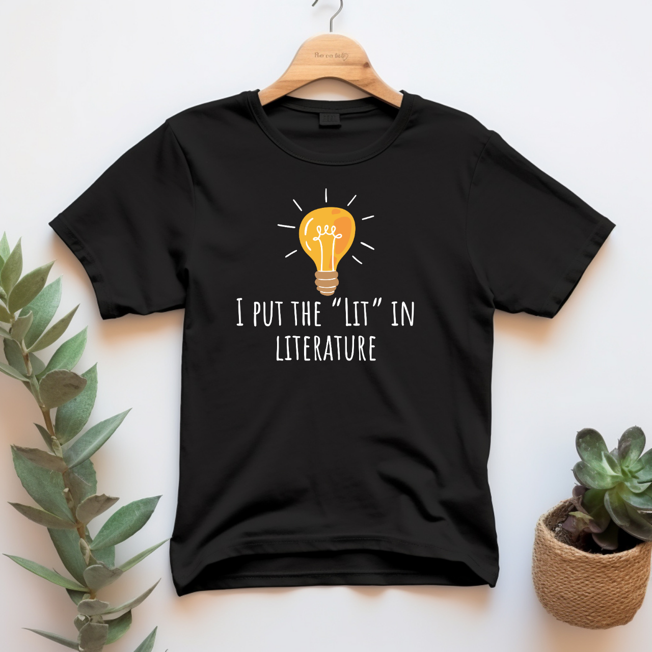 "I Put The "Lit" In Literature" T-shirt