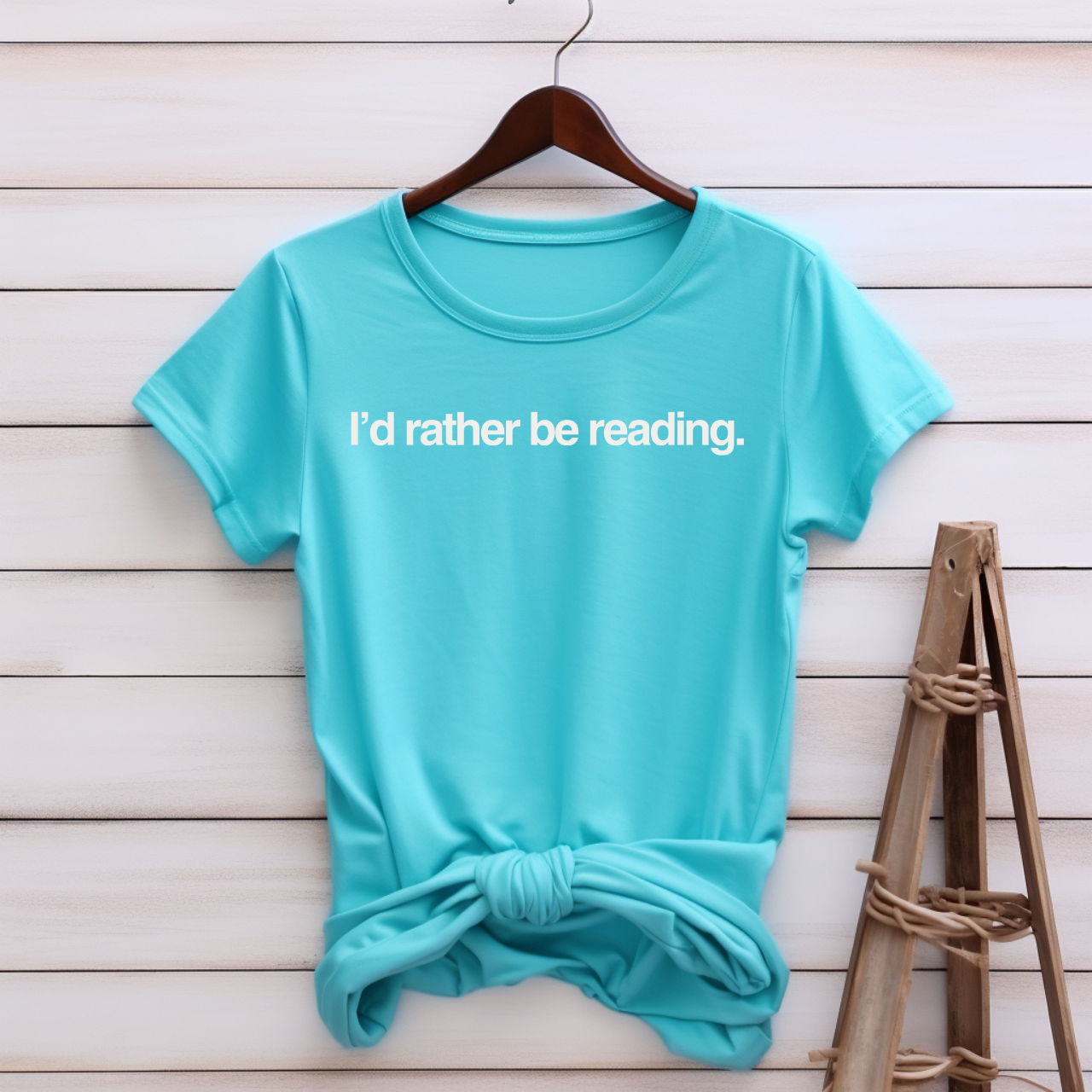"I'd Rather Be Reading" T-shirt