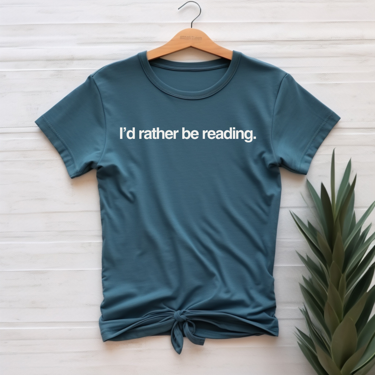 "I'd Rather Be Reading" T-shirt