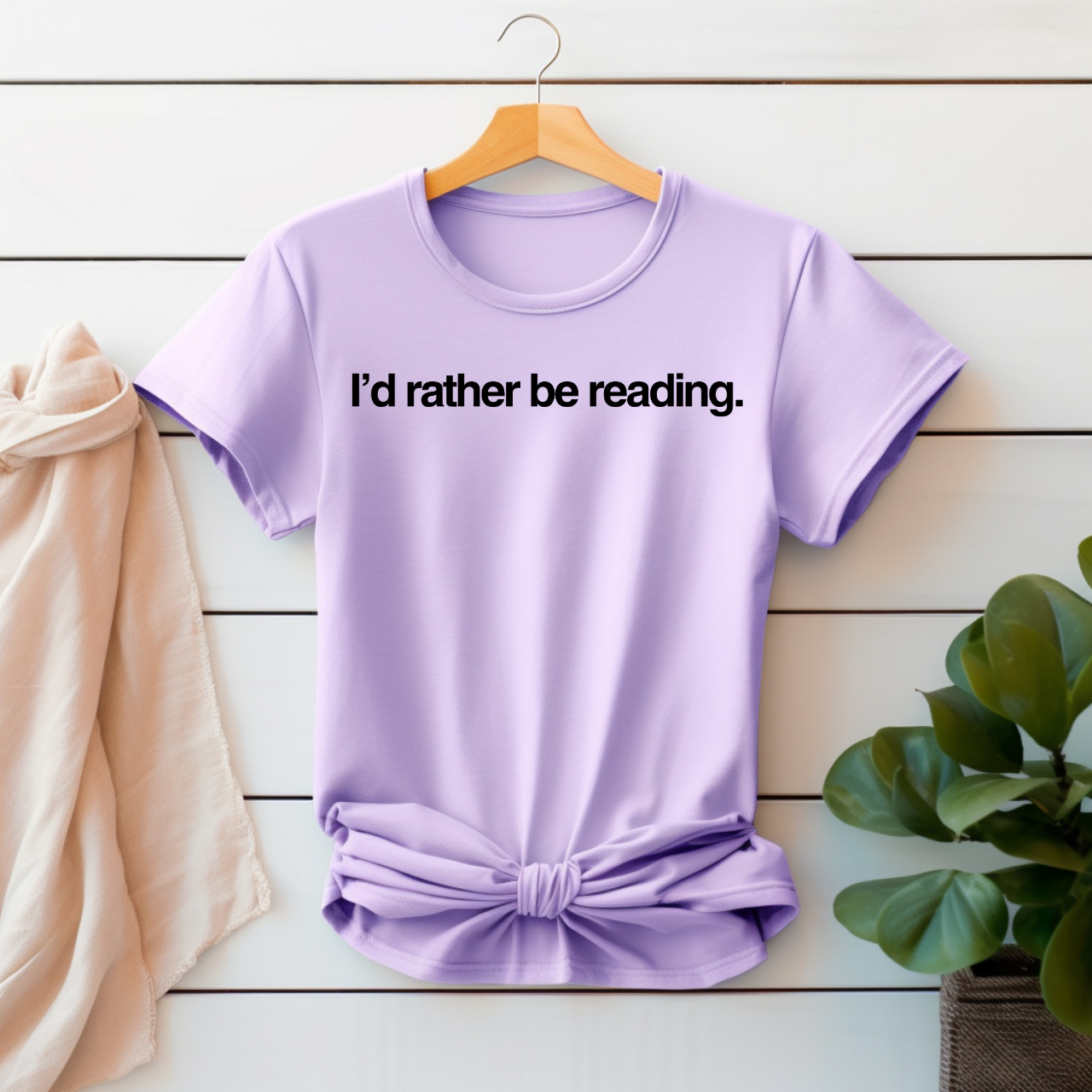 "I'd Rather Be Reading" T-shirt