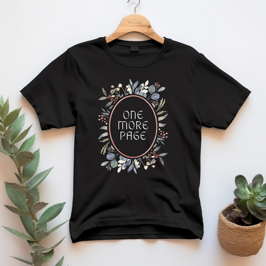 "One More Page" T-shirt