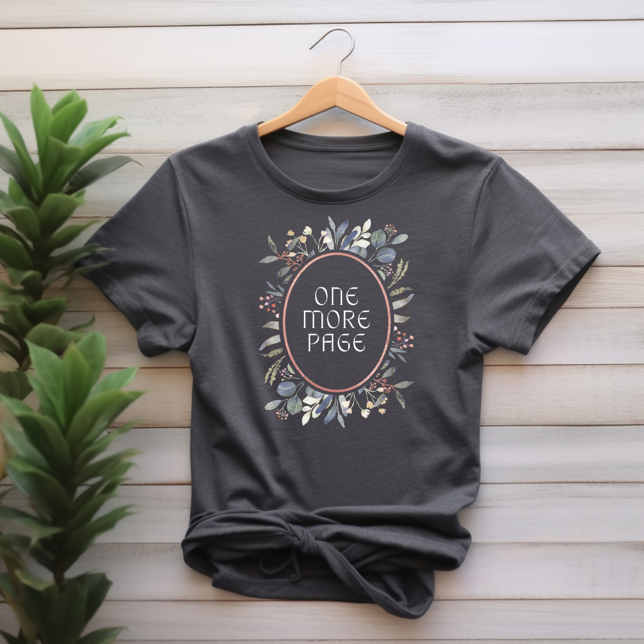 "One More Page" T-shirt
