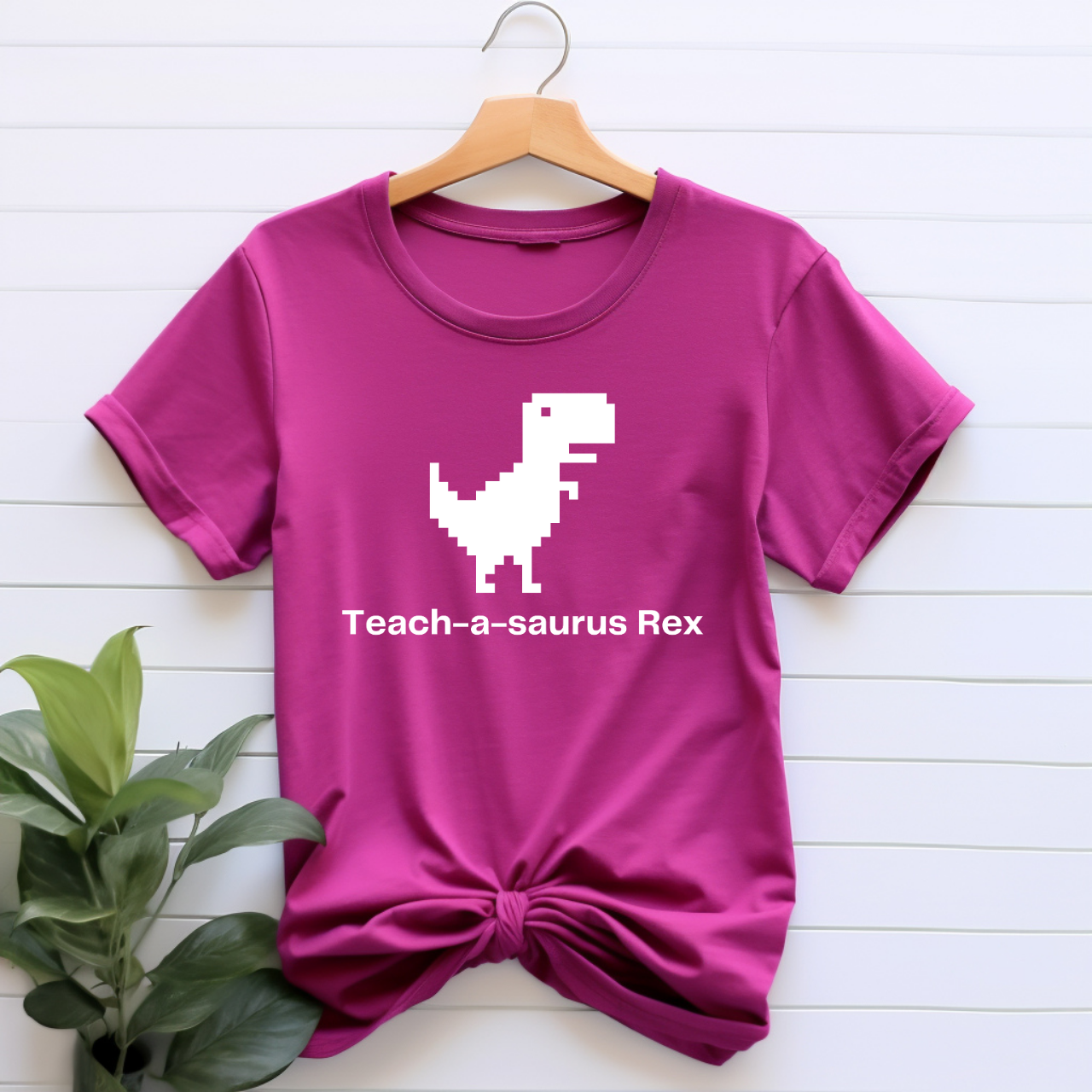 "Teach-a-sauraus Rex" T-shirt