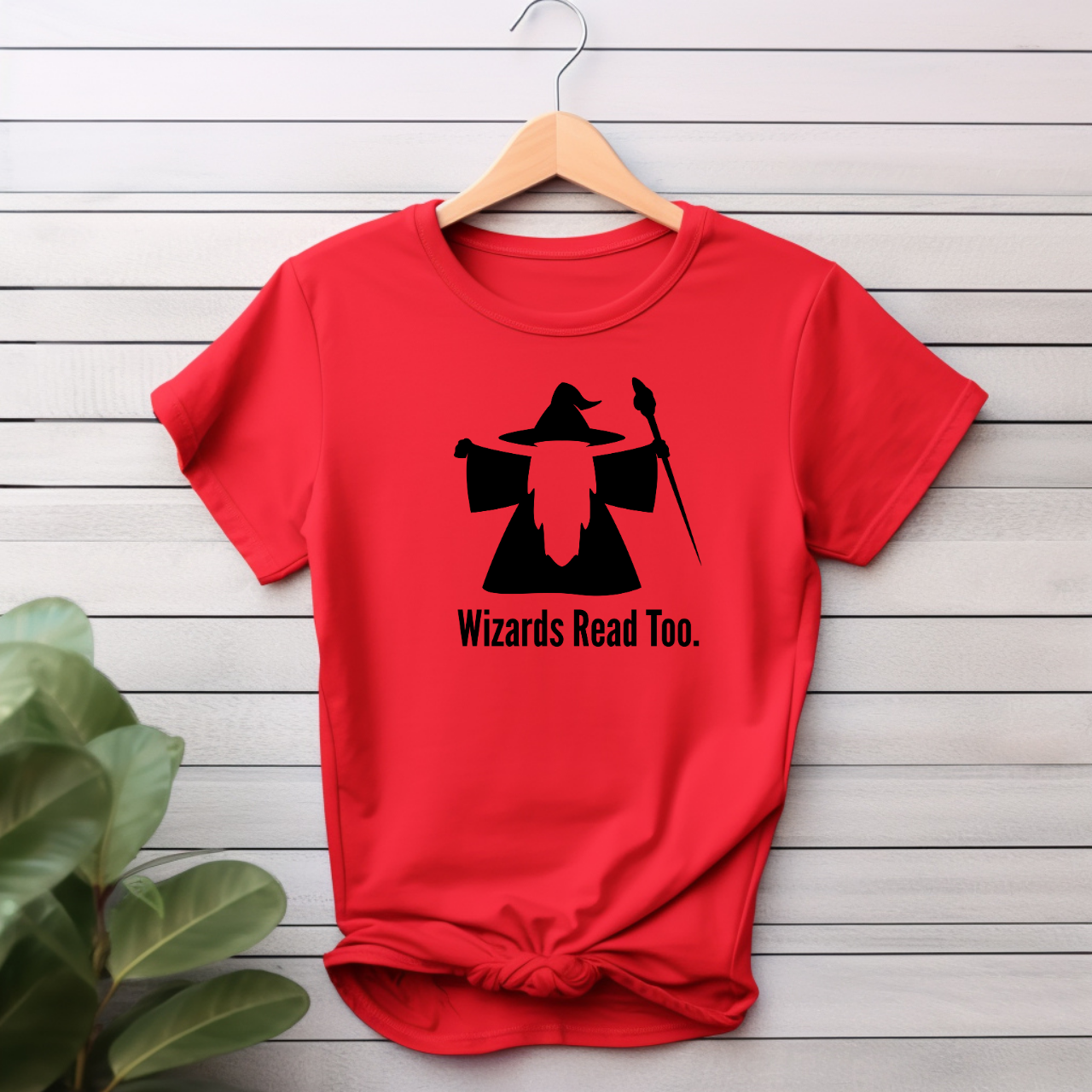 "Wizards Read Too" T-shirt
