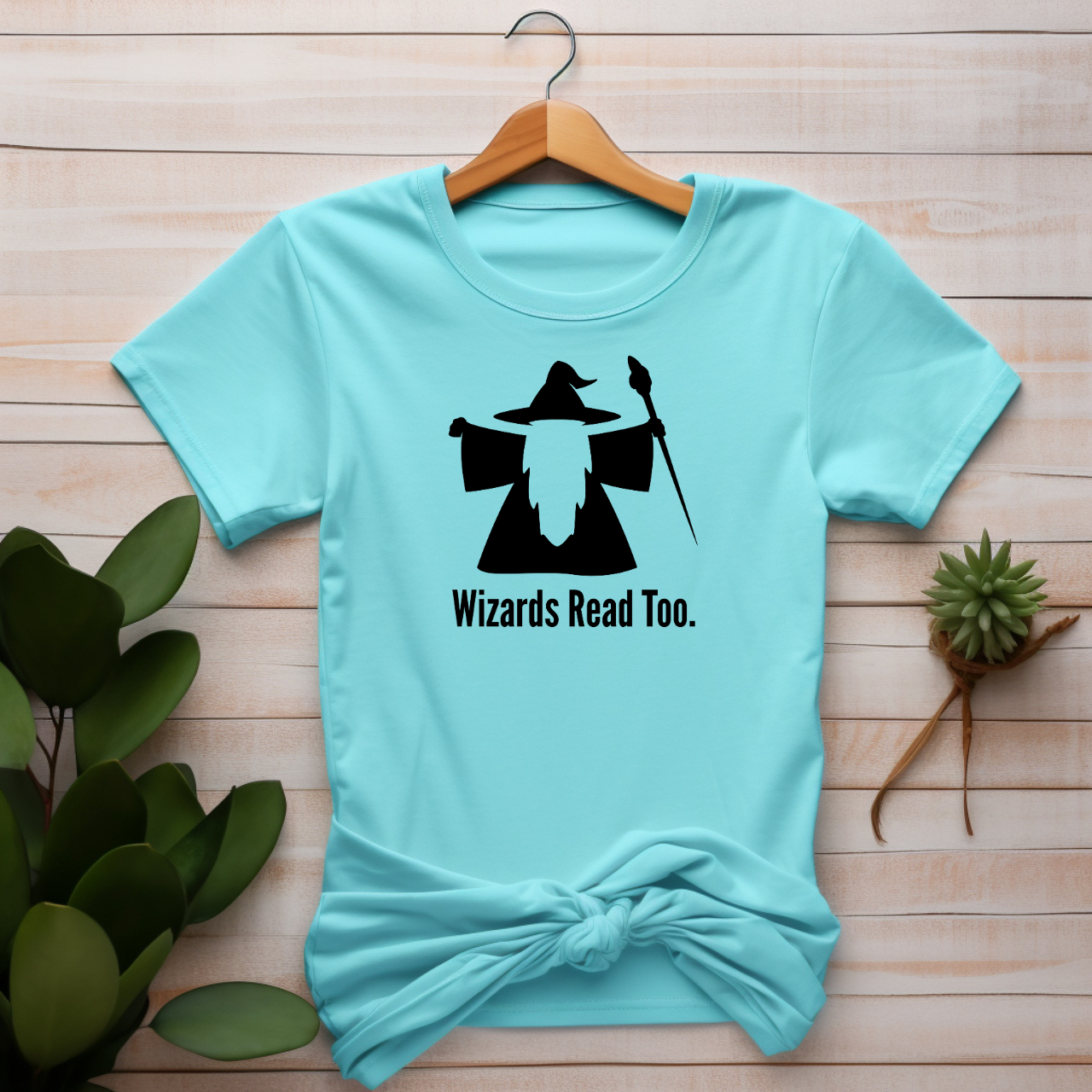 "Wizards Read Too" T-shirt