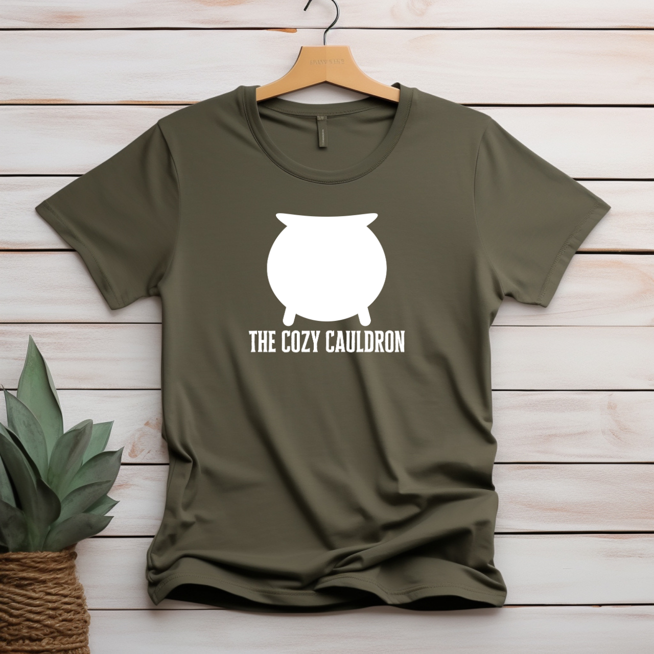 "The Cozy Cauldron" T-shirt