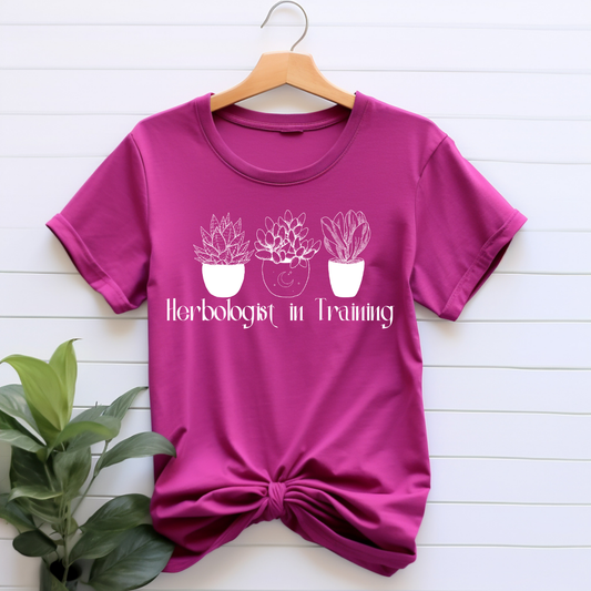 "Herbologist In Training" T-shirt