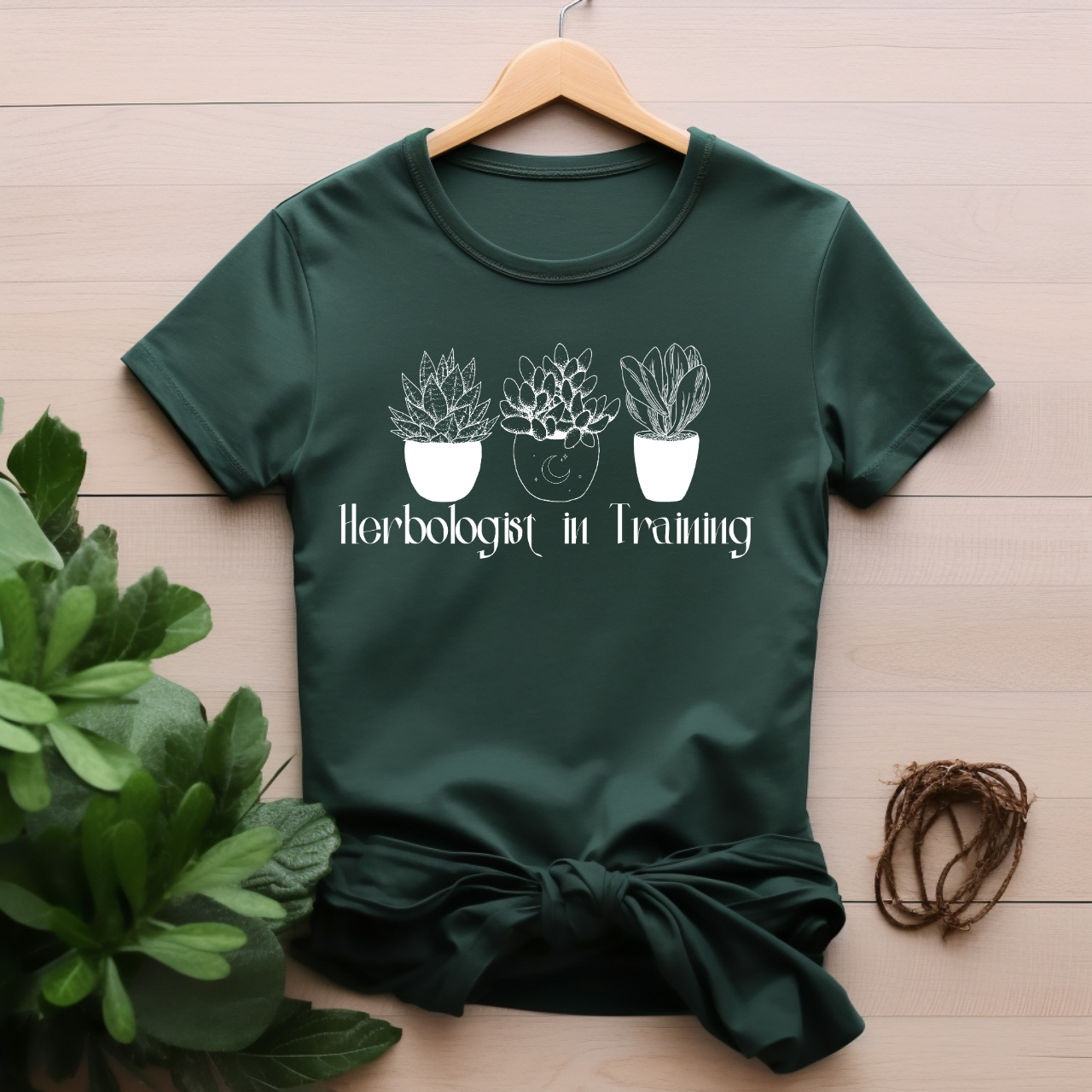 "Herbologist In Training" T-shirt