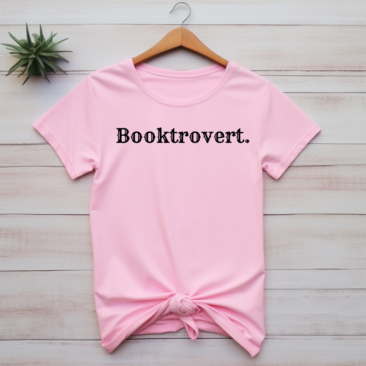 "Booktrovert" T-shirt
