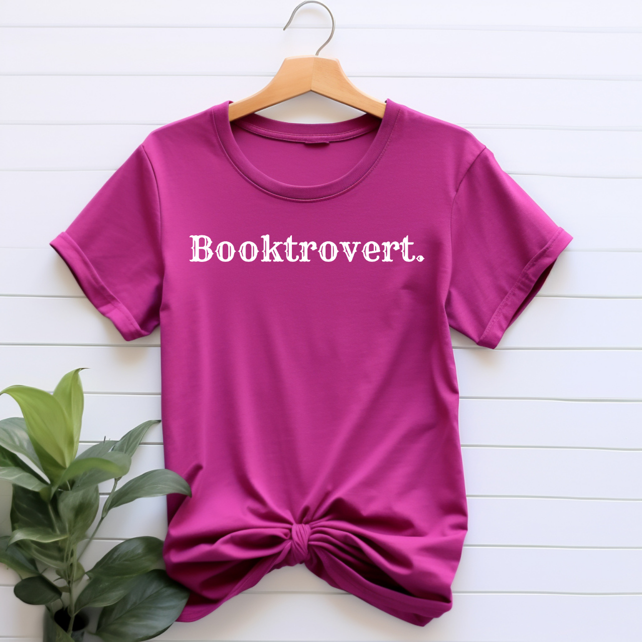 "Booktrovert" T-shirt