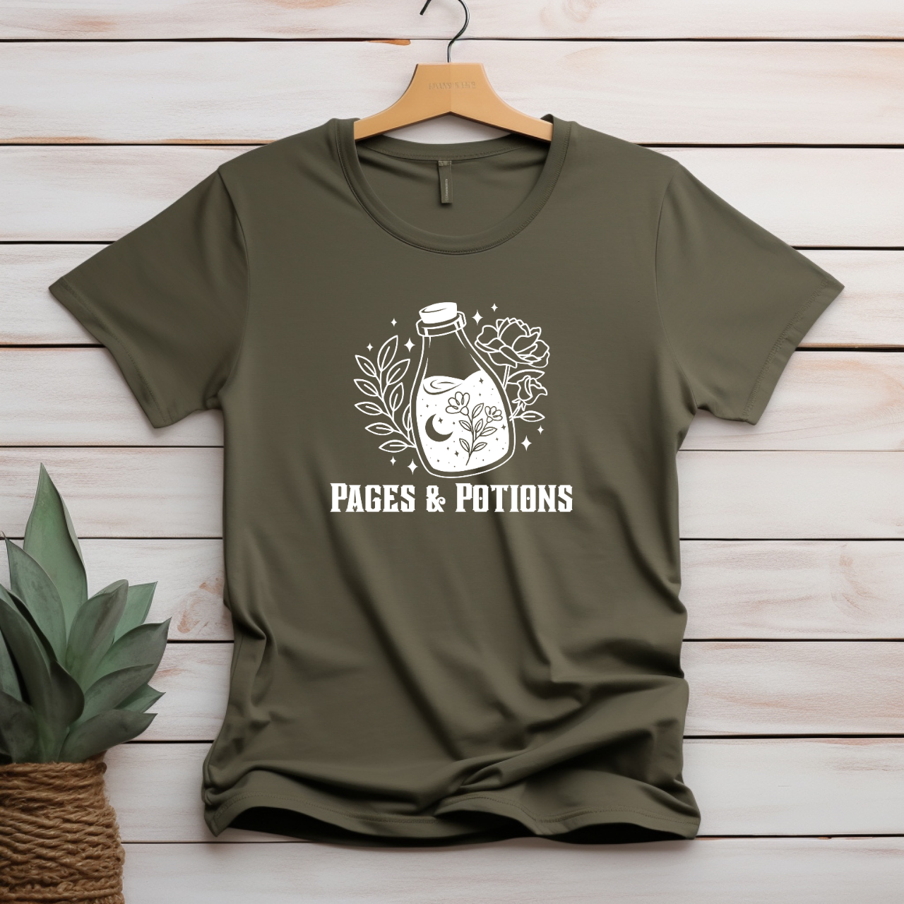 "Pages & Potions" T-shirt