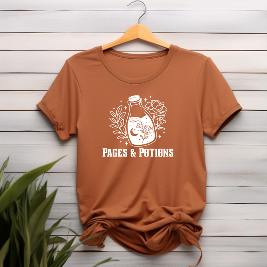 "Pages & Potions" T-shirt
