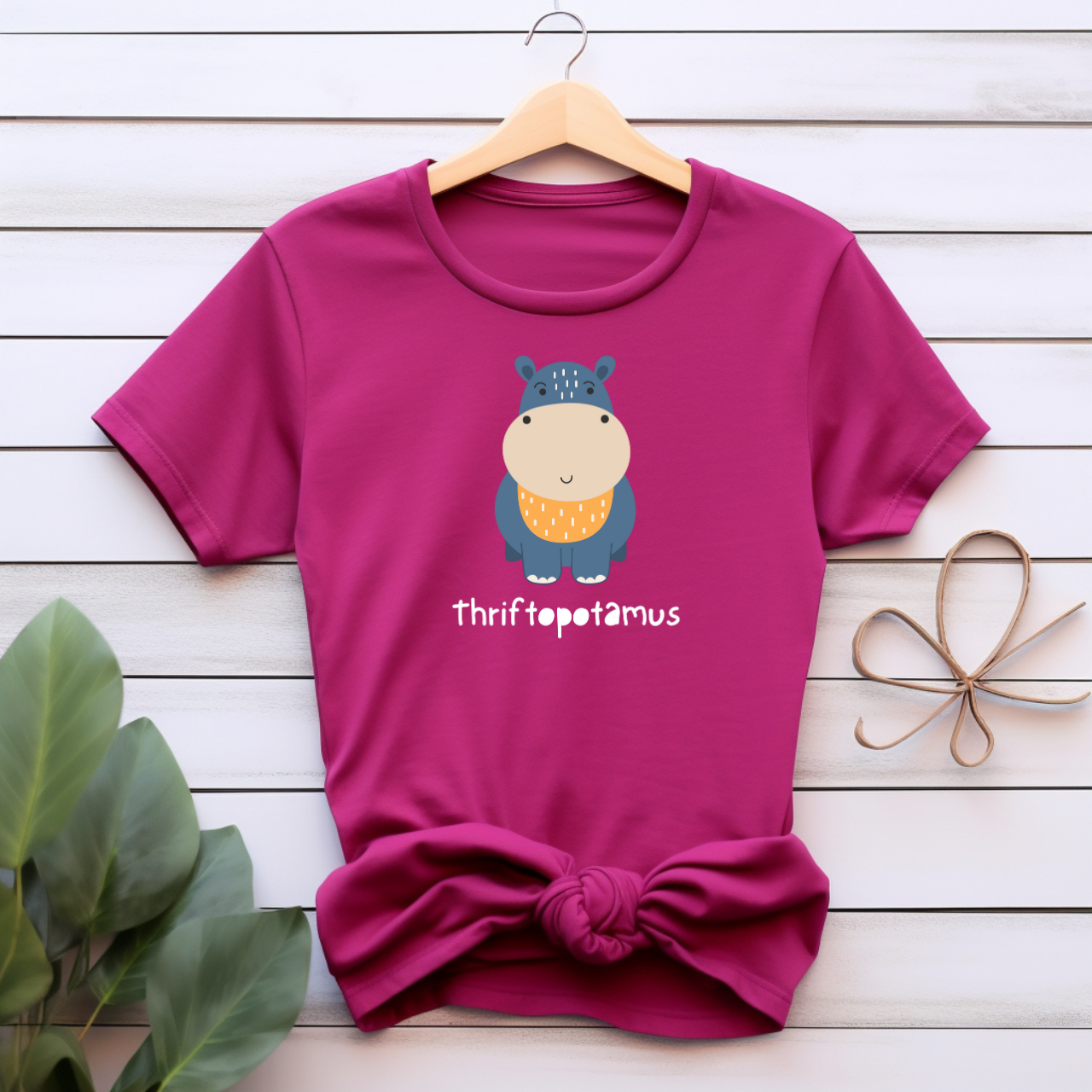 "Thriftopotamus" T-shirt