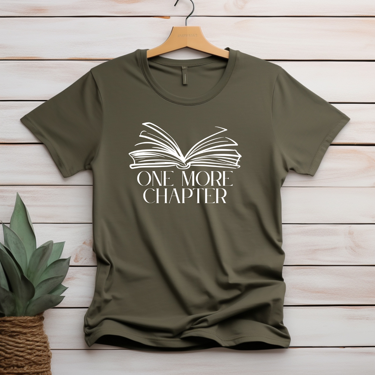 "One more chapter" T-shirt