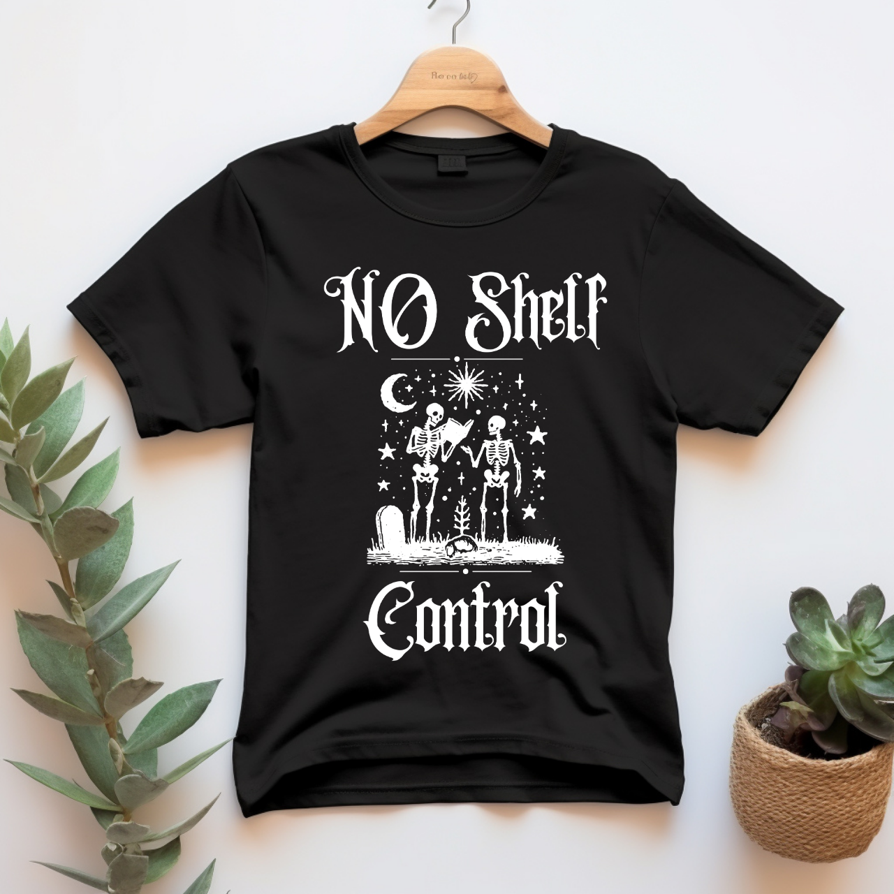 "NO shelf control" T-shirt