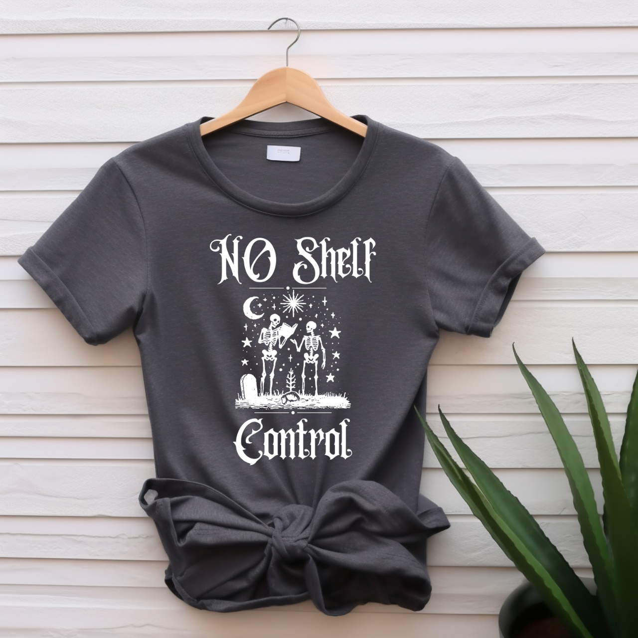 "NO shelf control" T-shirt