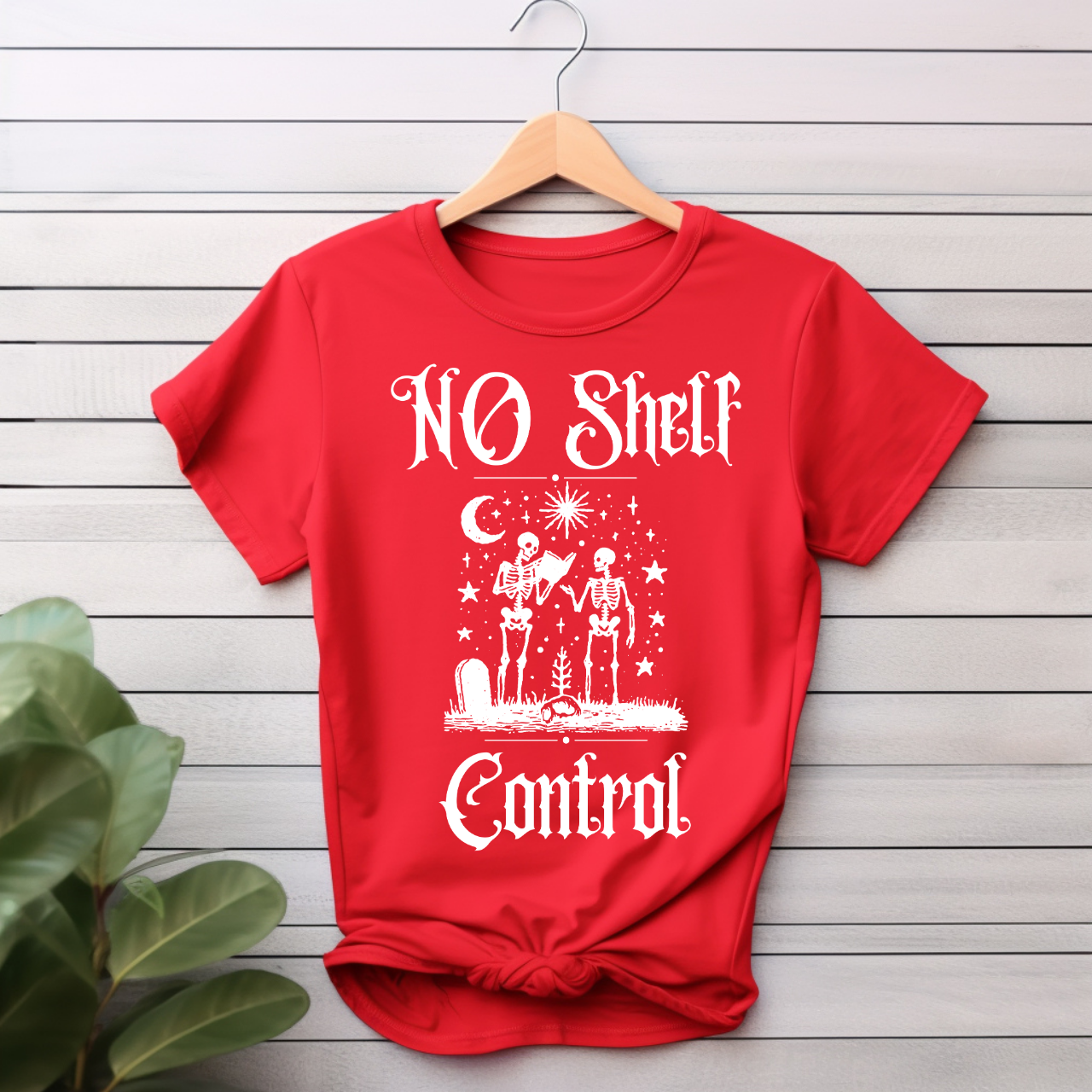 "NO shelf control" T-shirt