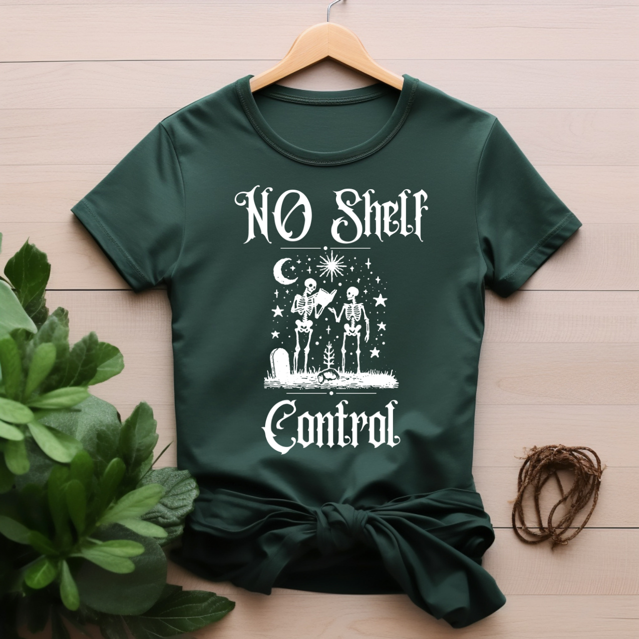 "NO shelf control" T-shirt