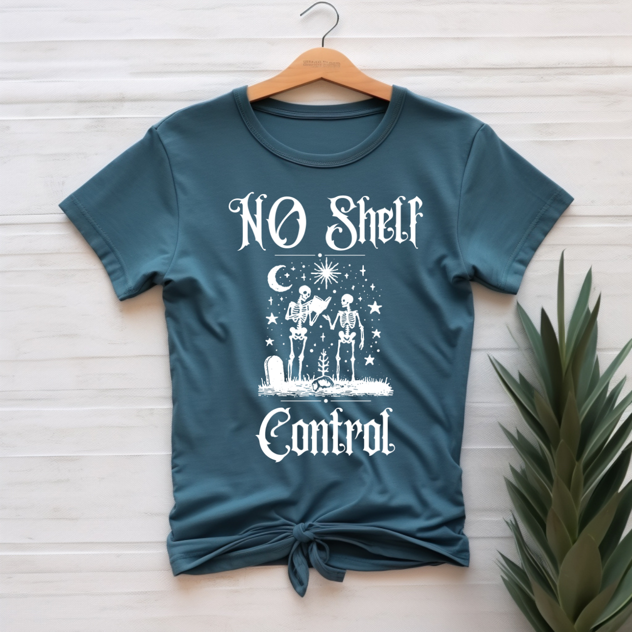 "NO shelf control" T-shirt