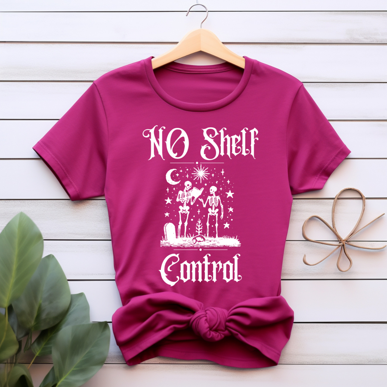 "NO shelf control" T-shirt