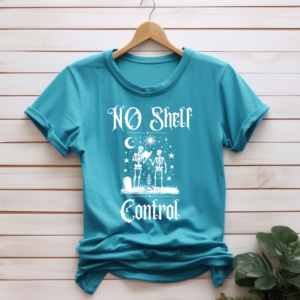 "NO shelf control" T-shirt