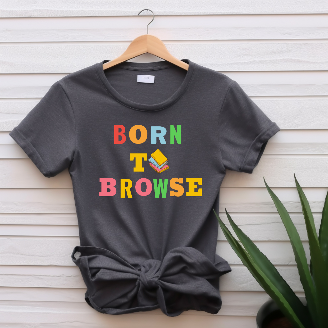"Born to browse" T-shirt