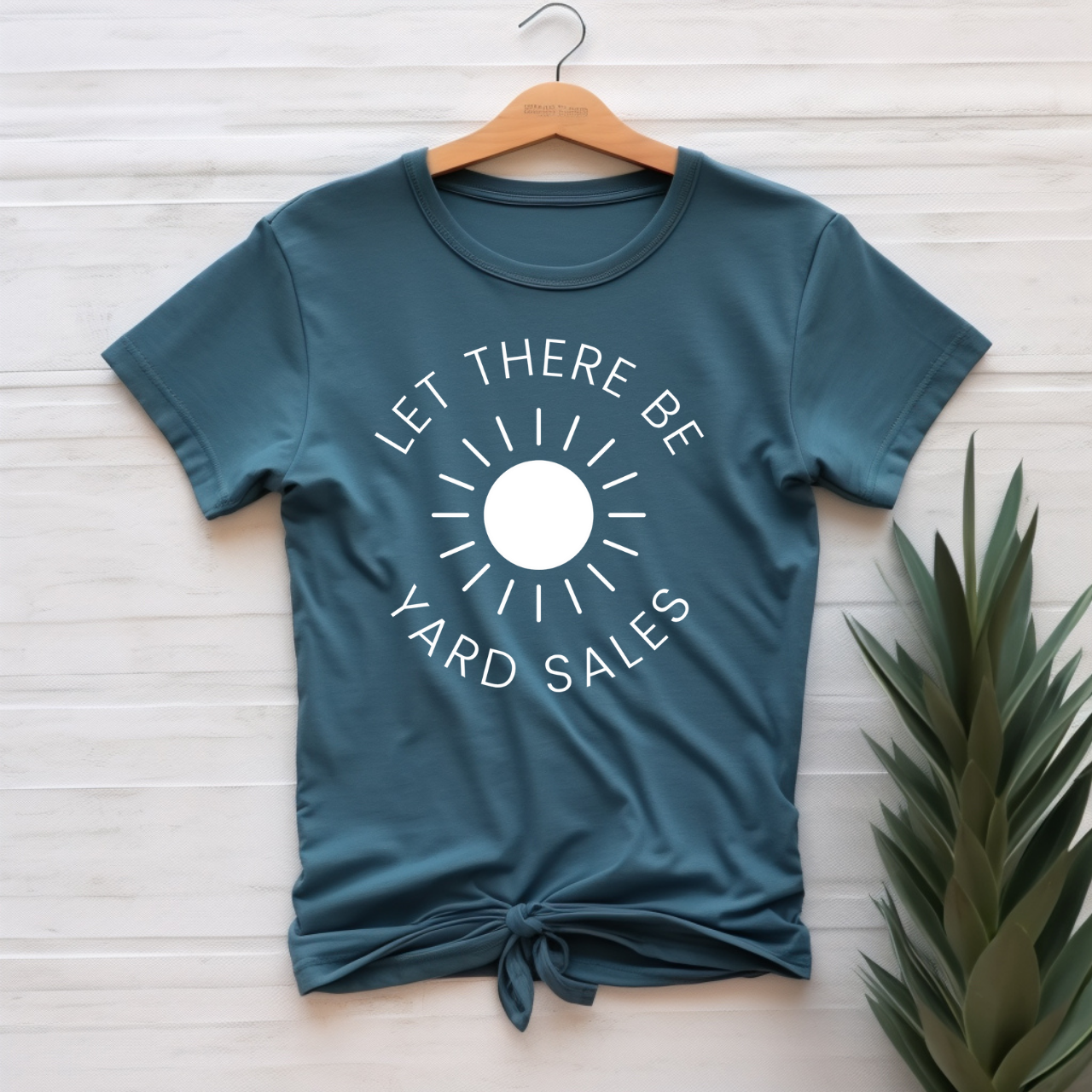 "Let there be yard sales" T-shirt