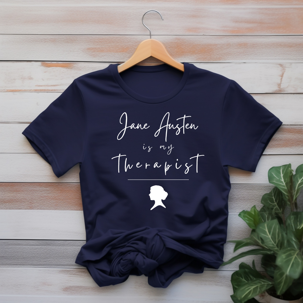 "Jane Austen is my therapist" T-shirt