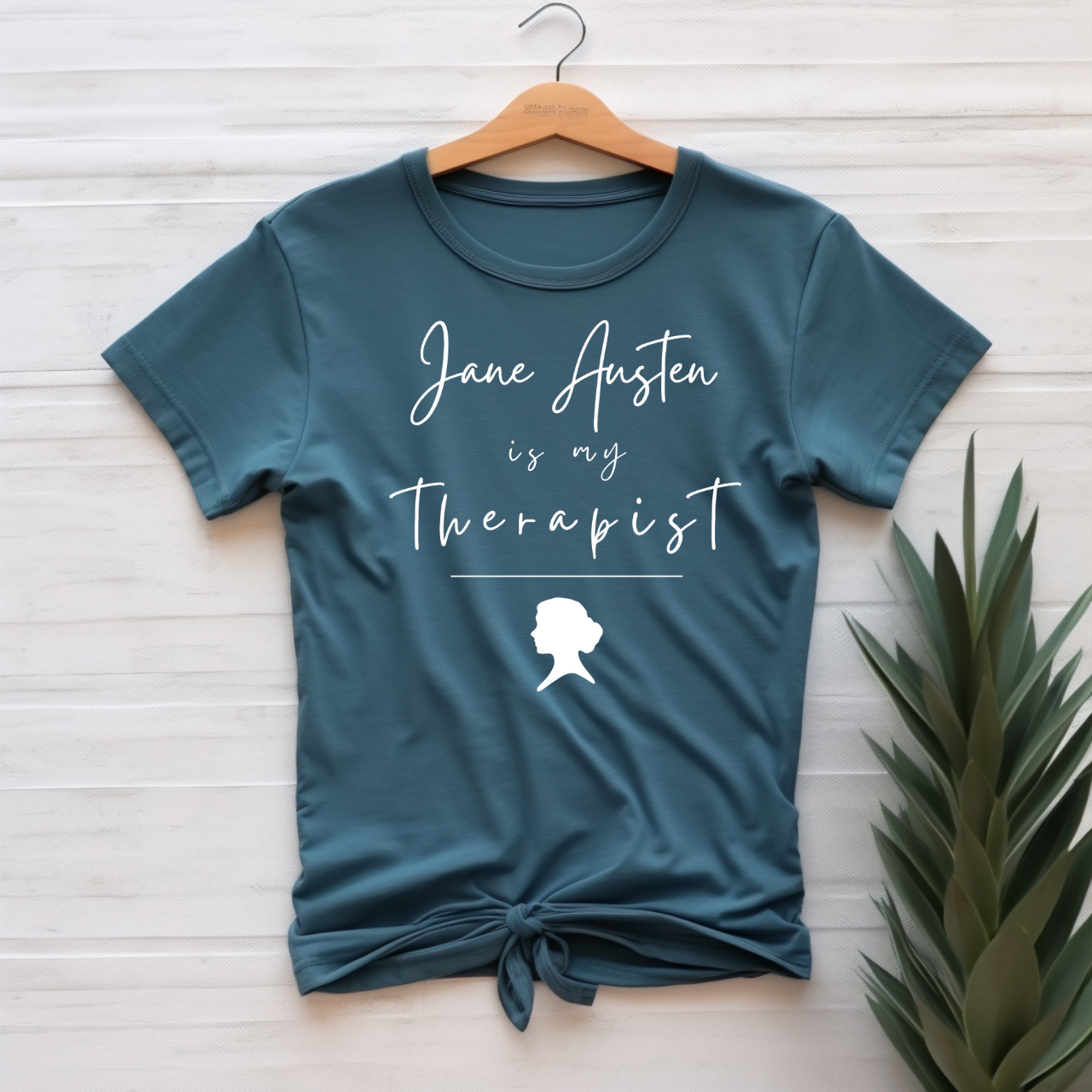 "Jane Austen is my therapist" T-shirt