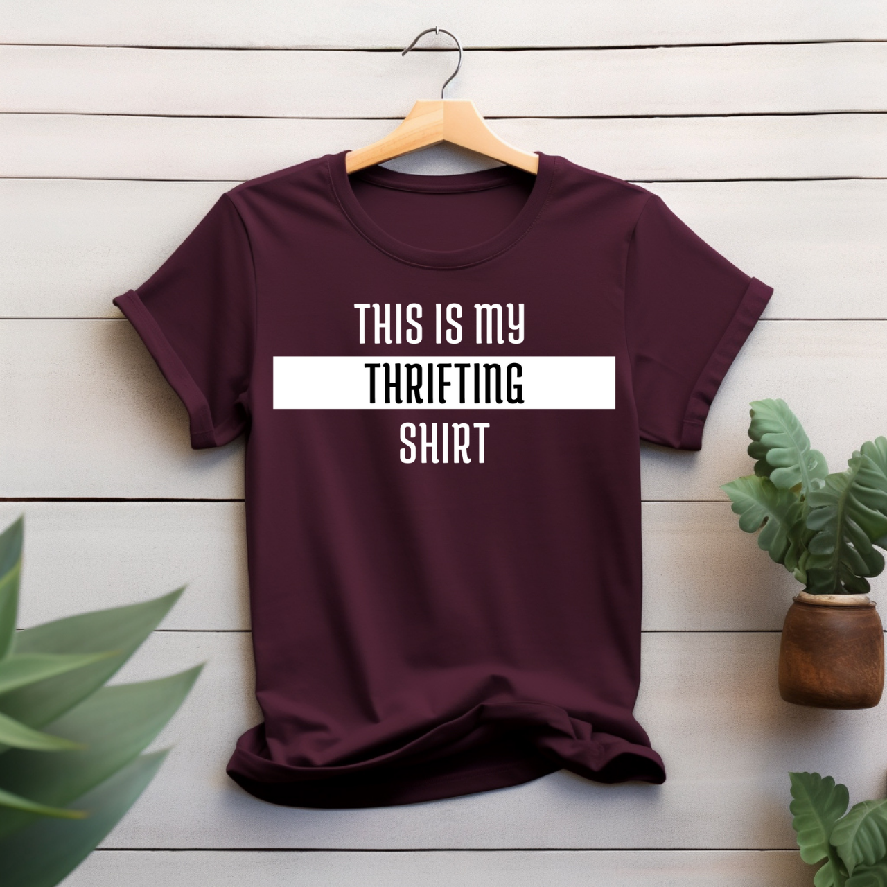 "This is my thrifting shirt" T-shirt