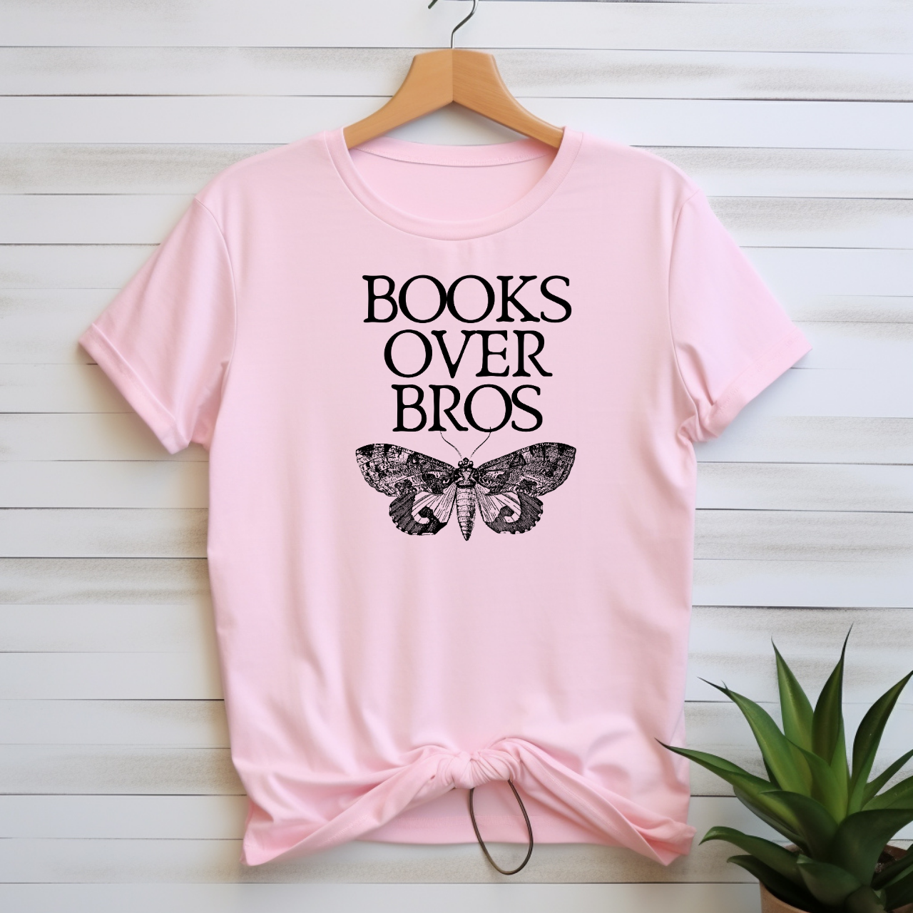 "Books Over Bros" T-shirt