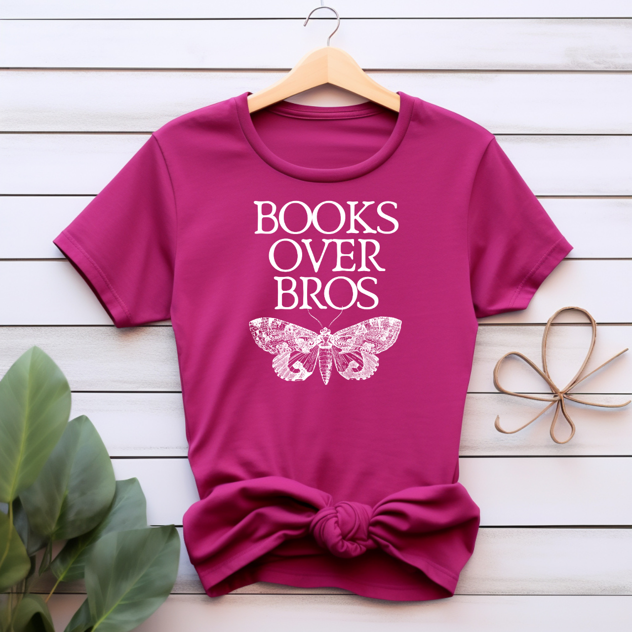 "Books Over Bros" T-shirt