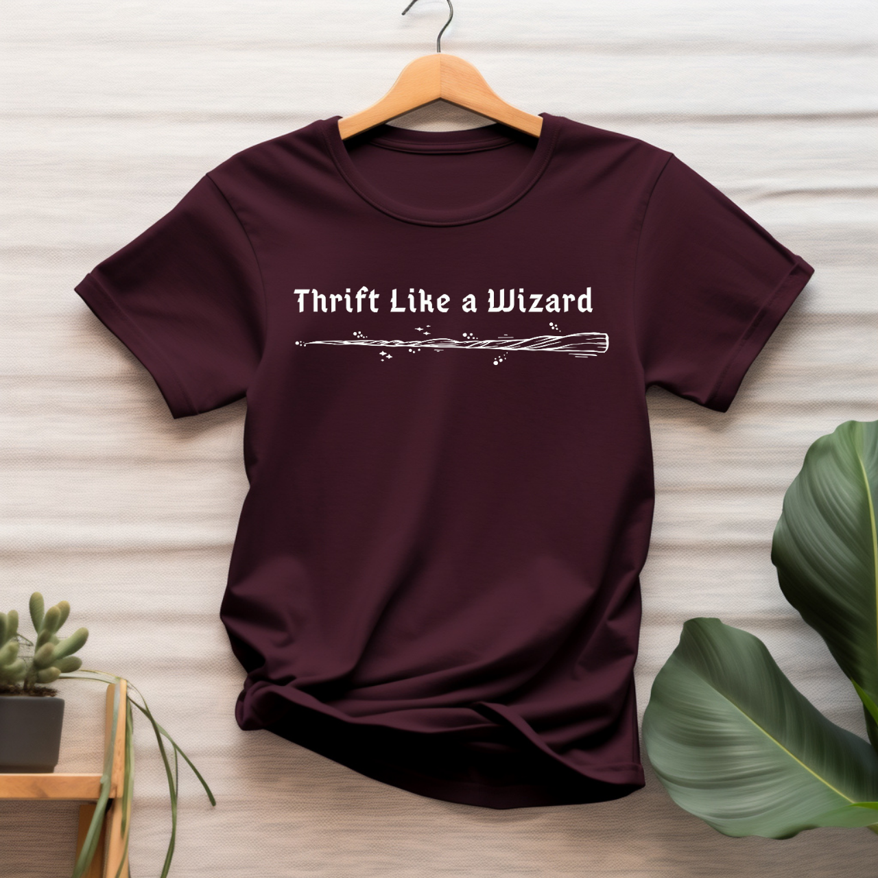 "Thrift Like A Wizard" T-shirt