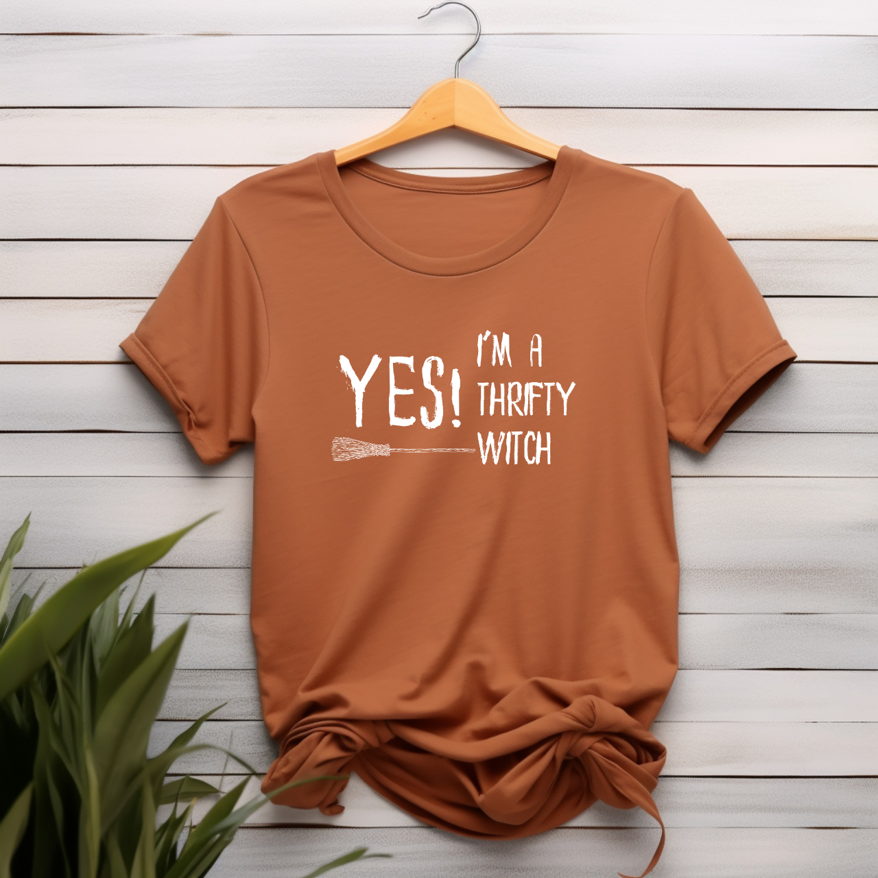 "Yes! I'm A Thrifty Witch" T-shirt
